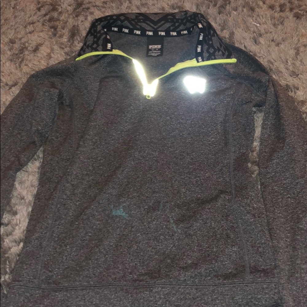 Athletic PINK quarter zip